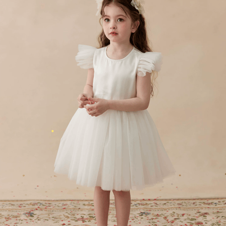 [即納] Pure angel prill Dress  (   Ivory 130 _ size のみ   )