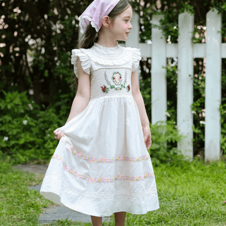 [予約] Heirloom Embroidery Dress