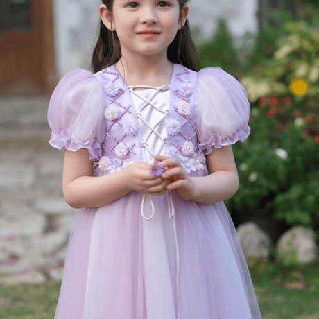 [予約] Lavender Bloom Dress