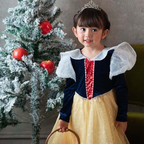 [即納]  princess snow white dress  ( 150_size のみ）