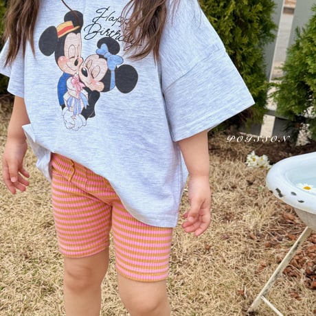 [予約] Striped Leggings / POISSON