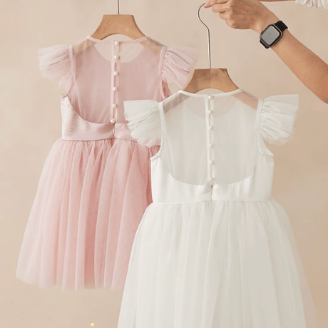 [即納] Pure angel prill Dress  (   Ivory 130 _ size のみ   )