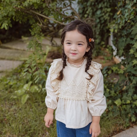 [即納] Roan Blouse/puella FLO （Pink 9 _ size のみ）