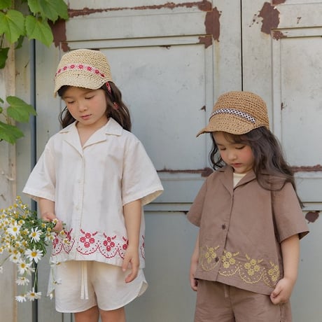 [予約] Rosier Garden Shirt / OREN by Hibyebebe