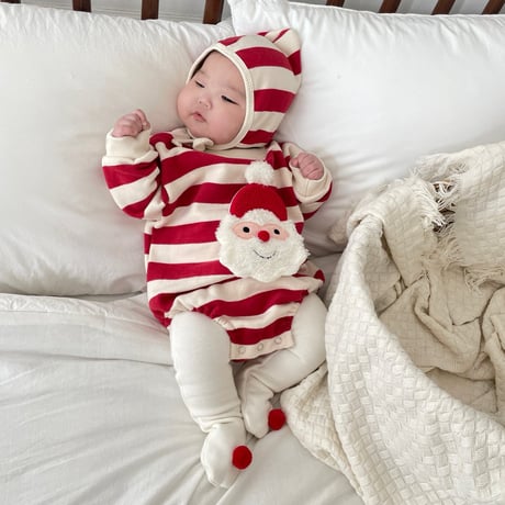 [即納] Santa doll suit /Jea ya bebe(Heart M)