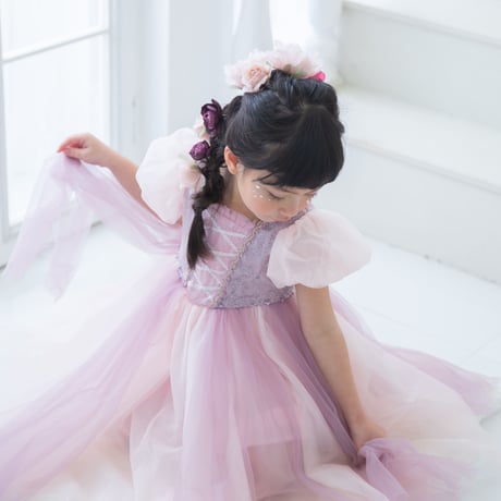 [即納] princess pink forest dress  (100 size のみ)