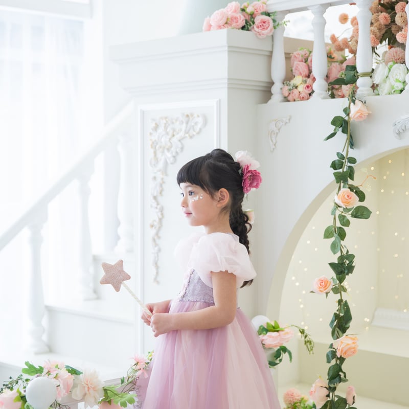 即納] princess pink forest dress (100 size のみ)