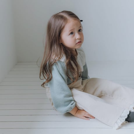 [即納] pleated lace t-shirt / Roa(Mint XSのみ)