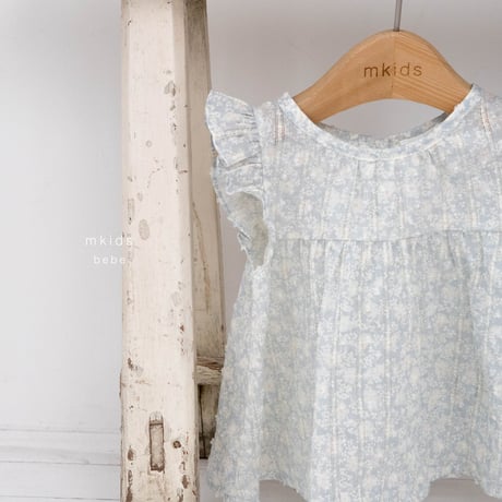 [即納]  Lauren Frill shirt /M.kids  ( M_size のみ）