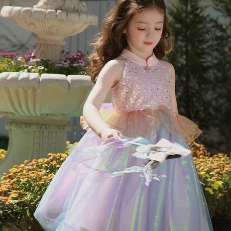 [予約] Fairy pink bubble dress