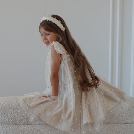【予約】 Pearl Girl hair band  /nelia wears