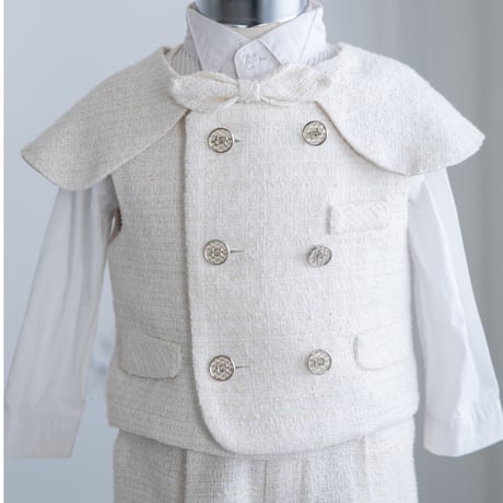 [RENTAL 6day] No. 86 cape suit set up  / Le dress