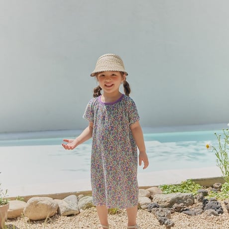 [予約] Rosie pleated dress / OREN by Hibyebebe