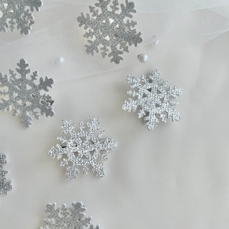 [予約] Mini Snow Hairpin (10 set)