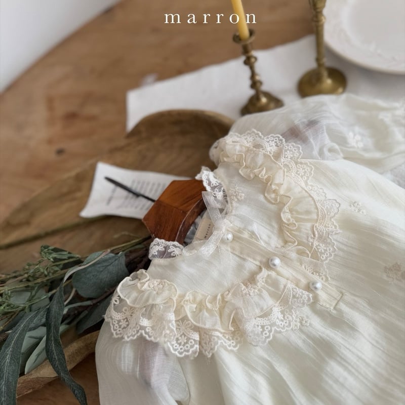 即納] lilac suit / marron （ cream のみ） | Mimiel