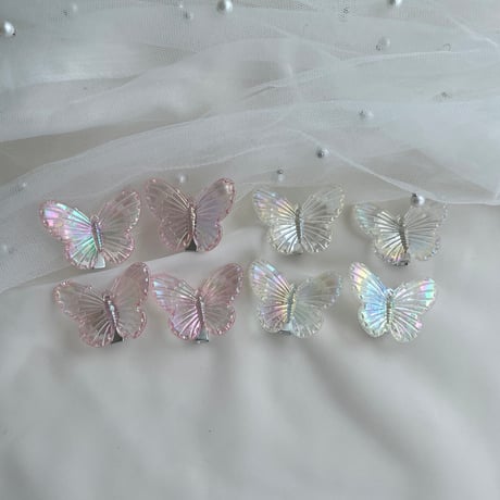 [予約] Mini Butterfly Hairpin (8 pieces)