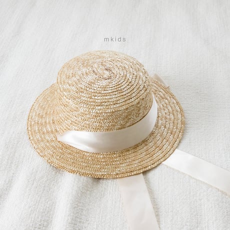 [予約] Ailey Straw Hat /M.kids