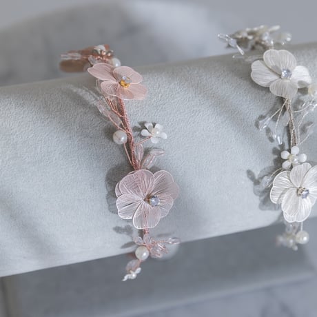 [予約] Wedding flower crown shushu hair band