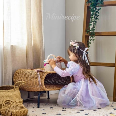[予約] Princess Rapunzel Dress/ Mini Recipe