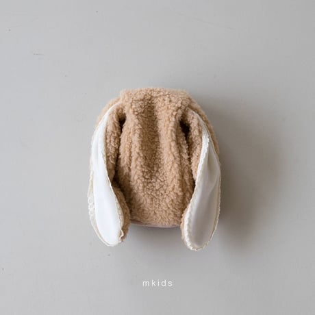 [即納] Rabbit Dumble Hat/M.kids(Cream のみ)