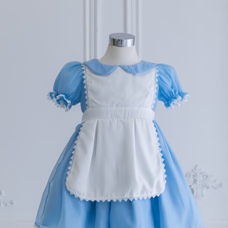 [予約] Wonderland Alice Dress+ ribbon hairband