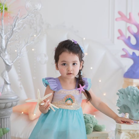 [即納] little ocean dreaming dress  (90, 100, 140 size のみ)