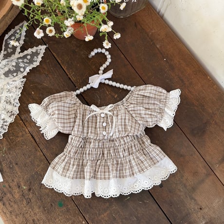 [予約] Ibis blouse /marron