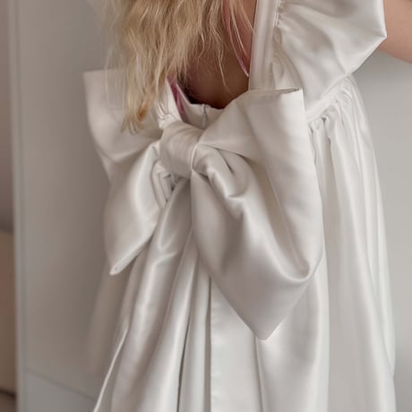 【予約】Ivory Grace Dress /nelia wears