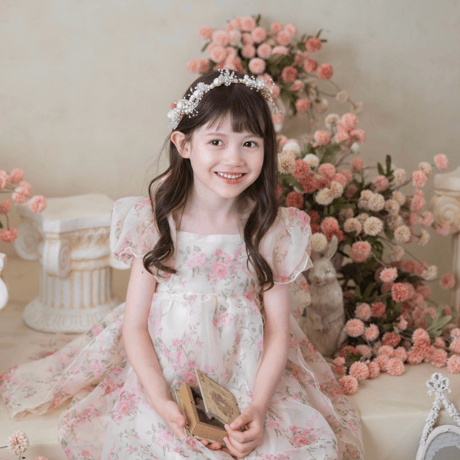 [予約] Flower garden dress