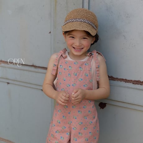 [予約] Rosier string cap / OREN by Hibyebebe