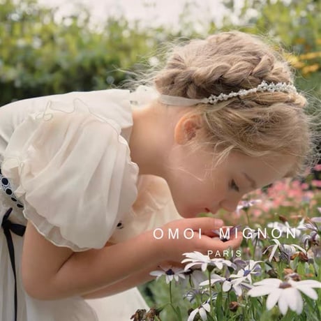 [予約]  Petite French Ribbon Dress / omoi mignon