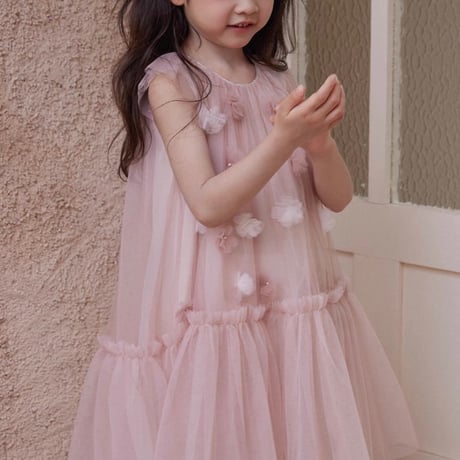 [即納] Courtney blossom tutu dress  ( 110_ size のみ   )