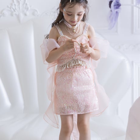 [予約] Pink Shell Mermaid Set up +  Necklace SET