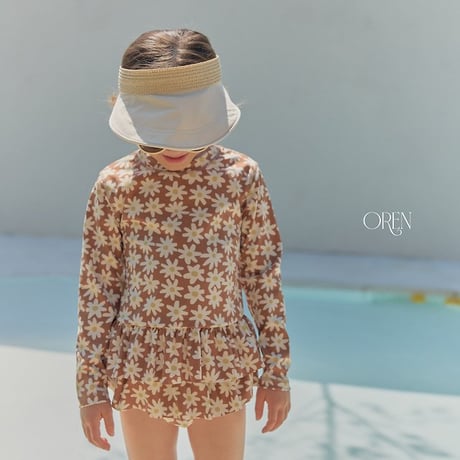 [予約] Solea soft brim sun cap / OREN by Hibyebebe