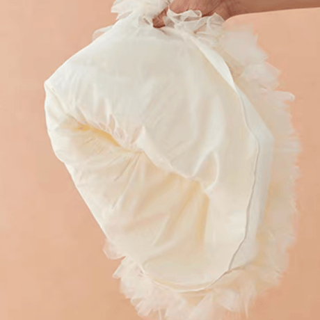 [予約] Cream Puff Tulle Dress