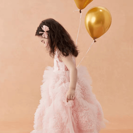 [予約] Pink Fluffy Tulle Dress
