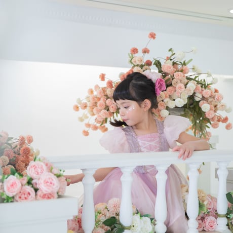 [即納] princess pink forest dress  (100 size のみ)