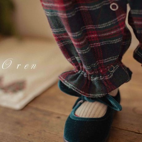[予約] Eve Check Suit/ OREN by Hibyebebe