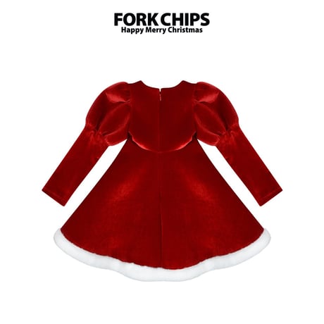 [即納] Mary snow white dress / FORK CHIPS