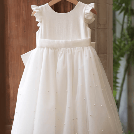 [予約] Angel Wing Pearl Dress