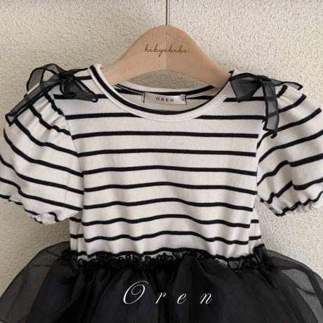[即納] Madeleine ST set up (Stripe Sのみ) / OREN by Hibyebebe