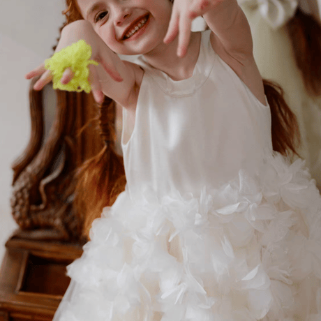 [予約] Petal Tulle Dress/ Little Time