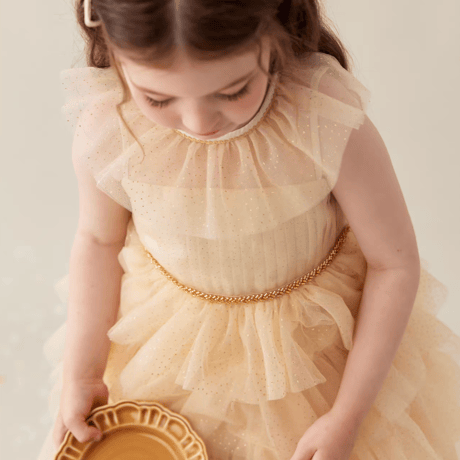 [予約] Lemon Sherbet Tulle Dress