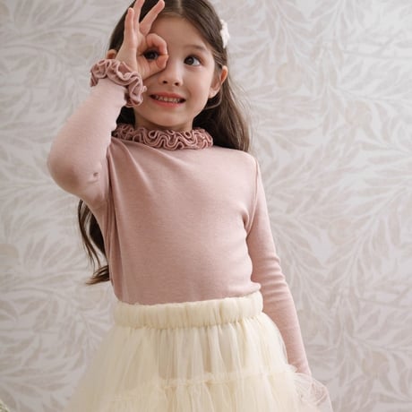 [即納] Frill Inner-T /sonny kids  （　Beige 90, 120＿のみ）
