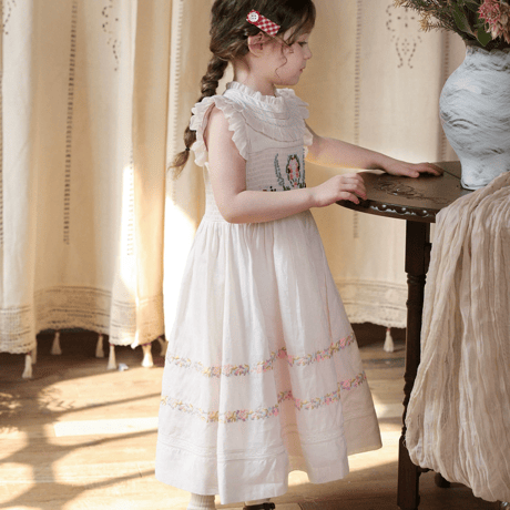 [予約] Heirloom Embroidery Dress