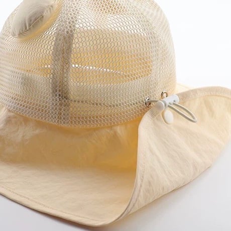 【即納】  sun summer bear hat