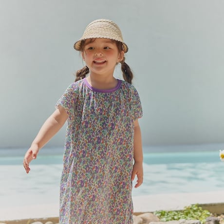 [予約] Rosie pleated dress / OREN by Hibyebebe
