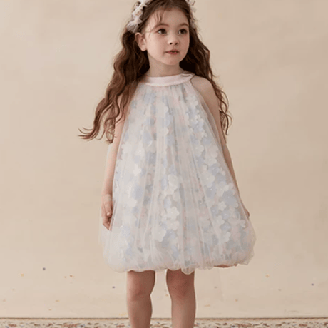 [予約] Bloom Garden Veil Dress