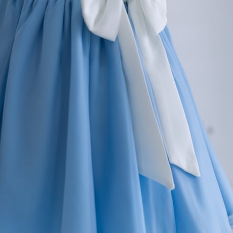 [予約] Wonderland Alice Dress+ ribbon hairband