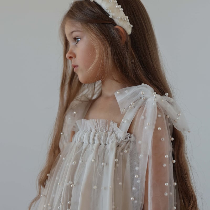 予約】Pearl Girl Dress /nelia wears | Mimiel